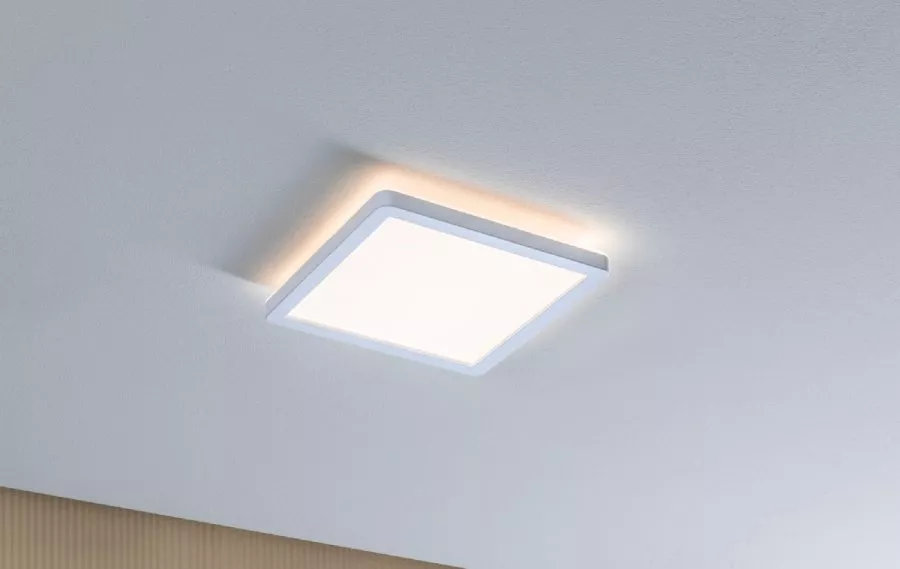 Paulmann 71154 LED Panel Atria Shine Backlight IP44 eckig 190x190mm 11,2W 900lm 3000K Weiß