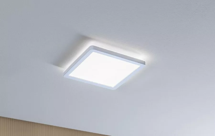 Paulmann 71158 LED Panel Atria Shine Backlight IP44 eckig 190x190mm 11,2W 900lm 4000K Weiß