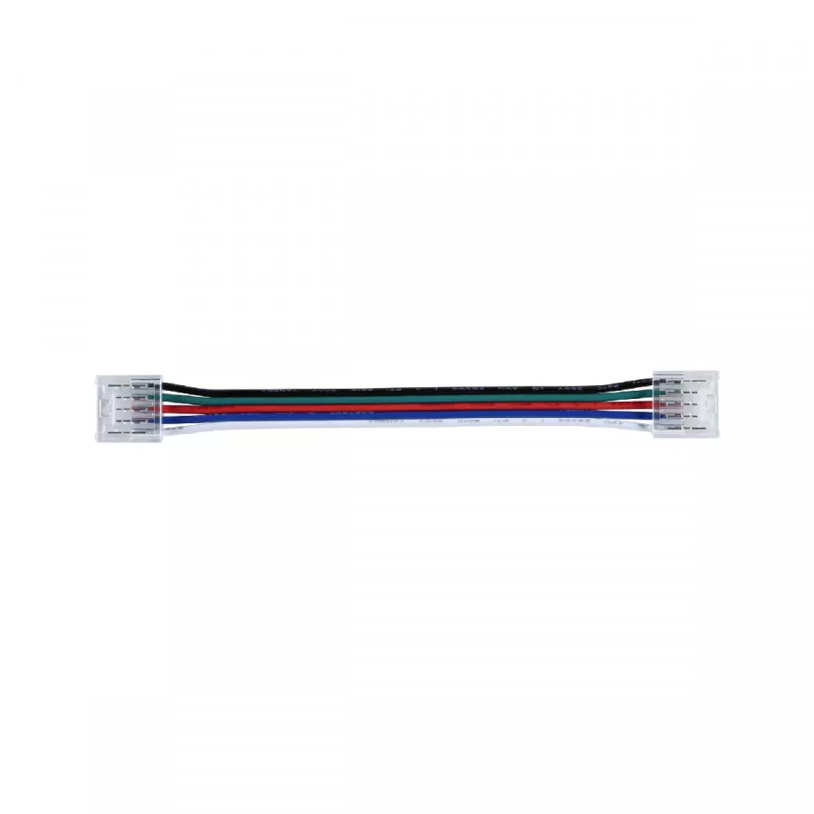 Paulmann 78466 Pro Connector RGBW Slim Flex 12mm offene Leitungsenden / Schneid-Klemm Strip Kabel 100mm
