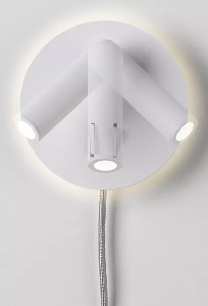 Paulmann 78918 LED Wandleuchte Tabari 4 W/ 1,4 W Weiß/Chrom, Metall