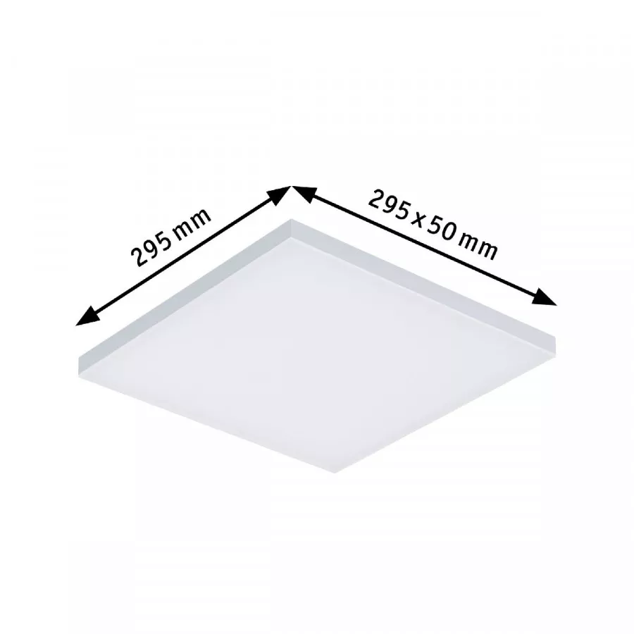 Paulmann 79825 LED Panel Velora SmartHome Zigbee 300x300mm 10,5 W Weiß matt Tunable White