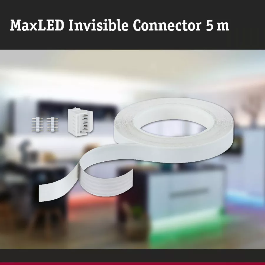 Paulmann 79829 MaxLED Invisible Connector 5m für LED-Stripes
