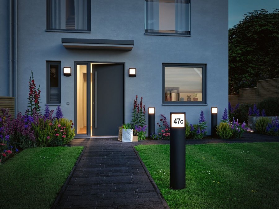 Paulmann 94515 LED Pollerleuchte Smart Home Zigbee Padea