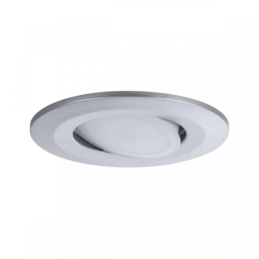 Paulmann 99929 HomeSpa LED Einbauleuchte Calla Basisset schwenkbar IP65 rund 90mm 30° 3x6W 3x530lm 230V 4000K Chrom matt