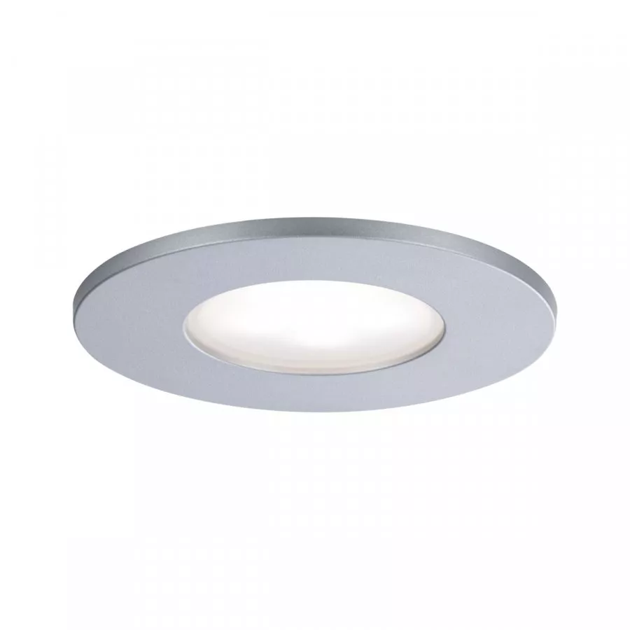 Paulmann 99929 HomeSpa LED Einbauleuchte Calla Basisset schwenkbar IP65 rund 90mm 30° 3x6W 3x530lm 230V 4000K Chrom matt