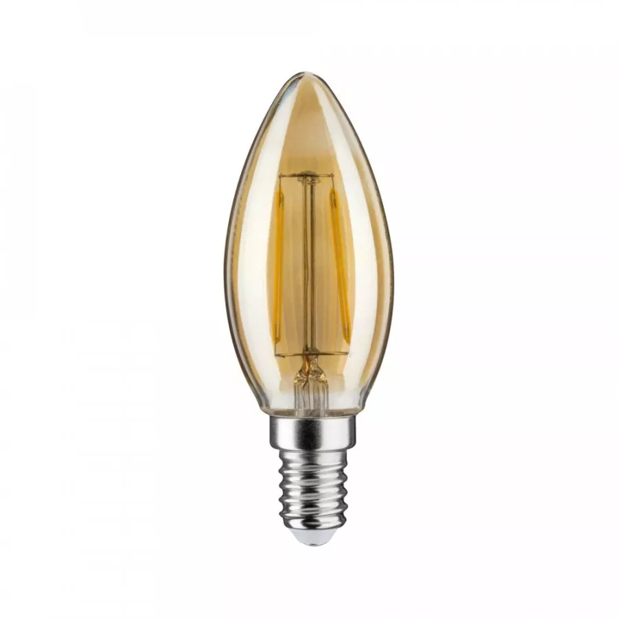 Paulmann 28704 LED Kerze 2,6 Watt E14 Gold Goldlicht