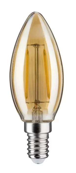 Paulmann LED Kerze 2W 1.900K E14 Gold für Plug & Shine Leuchten 330028740