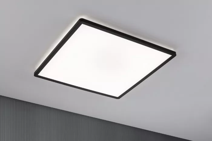 Paulmann 71016 LED Panel 3-Step-Dim Atria Shine eckig 420x420mm 4000K Schwarz