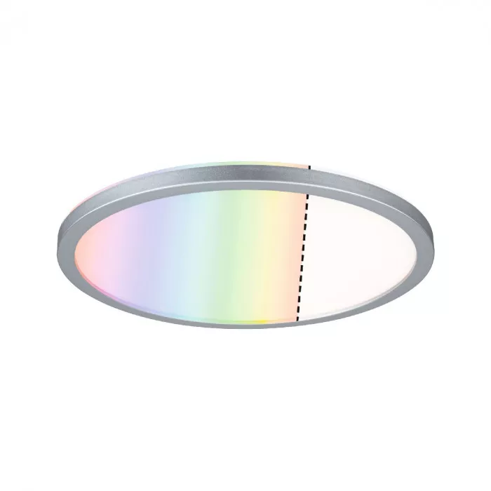Paulmann 71018 LED Panel Atria Shine rund 293mm RGBW Chrom matt
