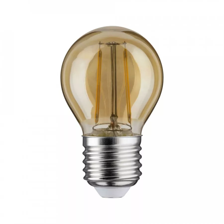 Paulmann 28710 LED Tropfen 2,6 Watt E27 Gold Goldlicht