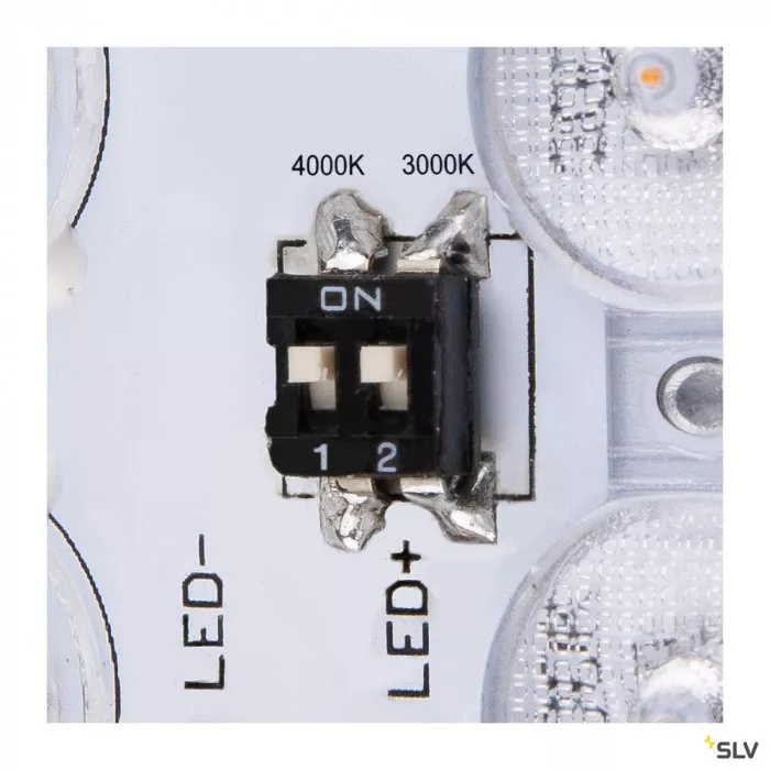 SLV Ainos Square Sensor Outdoor LED Wand- und Deckenaufbauleuchte anthrazit CCT switch 3000/4000K