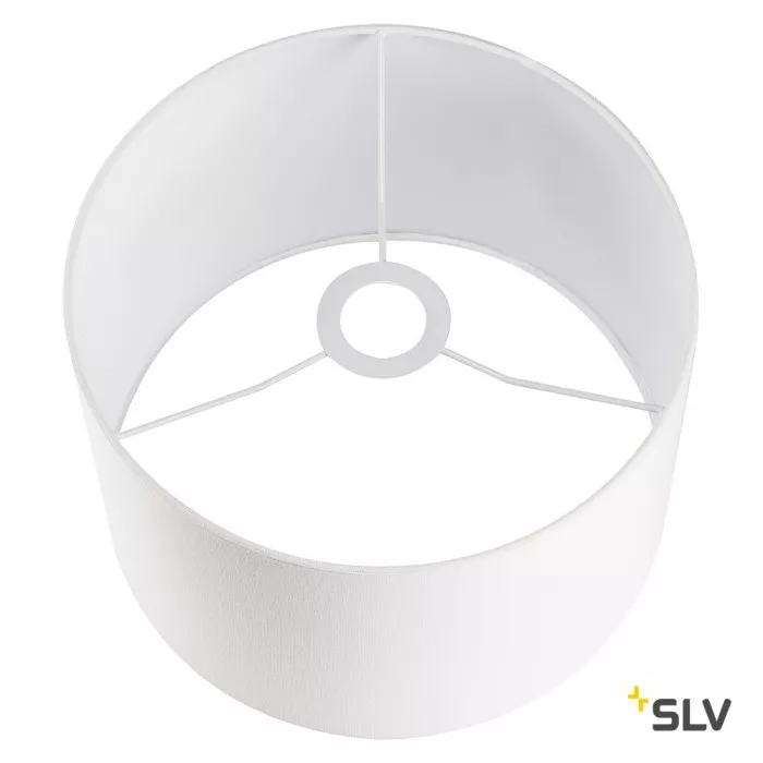 SLV Fenda Leuchtenschirm rund D300/H200 weiß