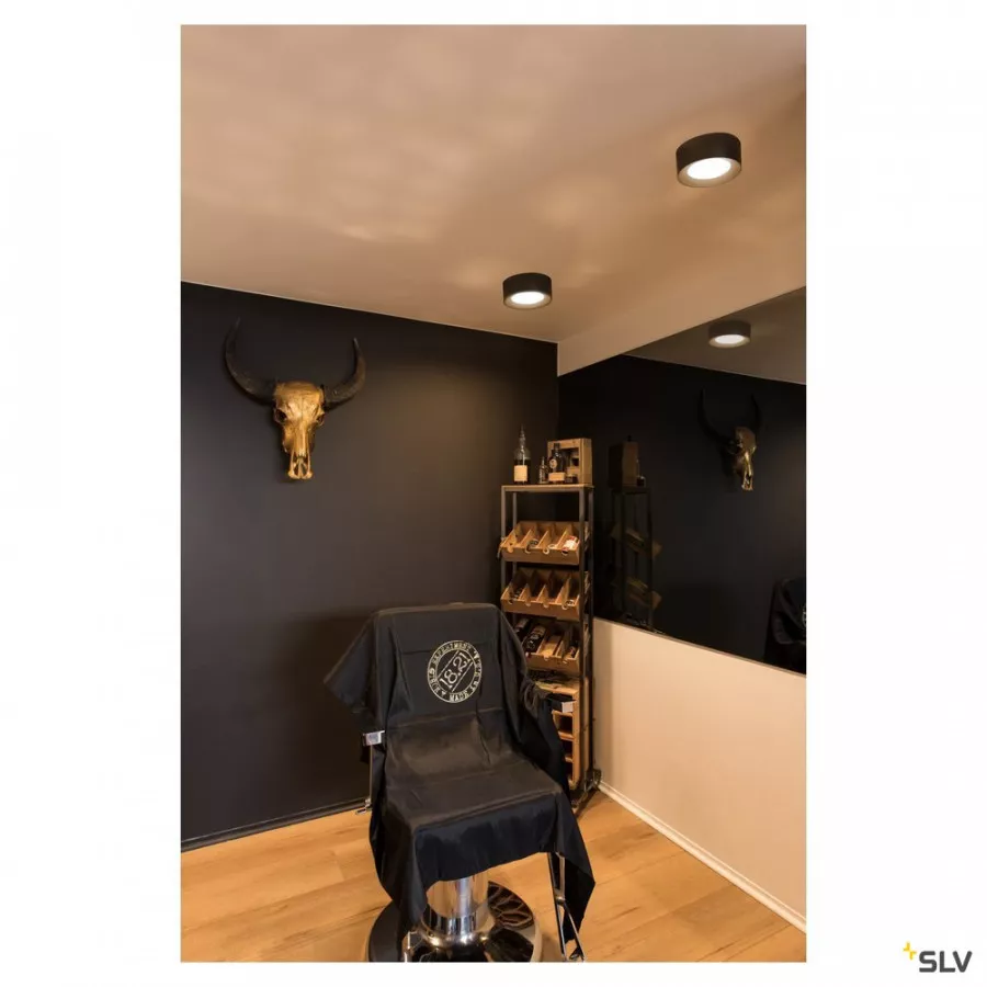 SLV Fera 25 CL Dali Indoor LED Deckenaufbauleuchte schwarz