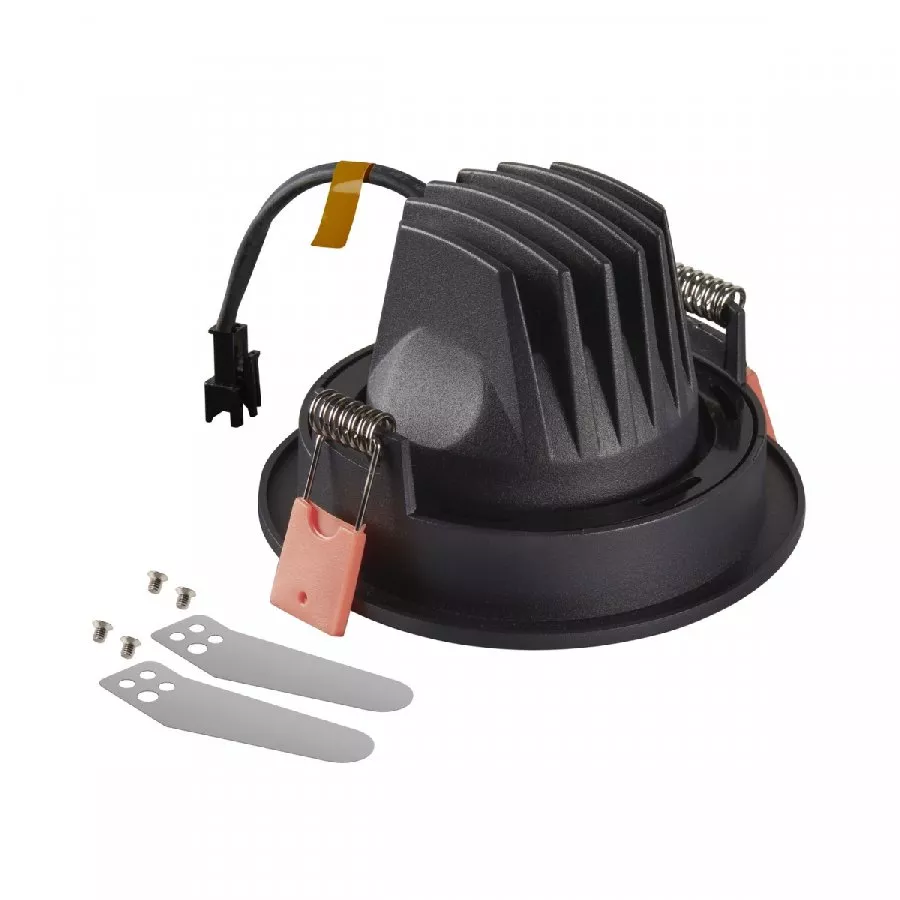 SLV Numinos Move S LED Deckeneinbauleuchte 8,6W 720lm 2700K 40° dreh- und schwenkbar schwarz/weiß