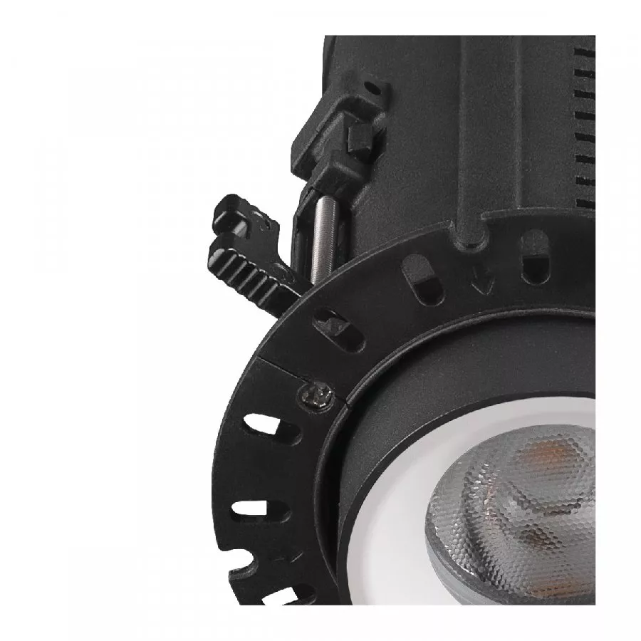 SLV Numinos Projector XS LED Deckeneinbauleuchte 7W 650lm 2700K 40° dreh- und schwenkbar schwarz/weiß