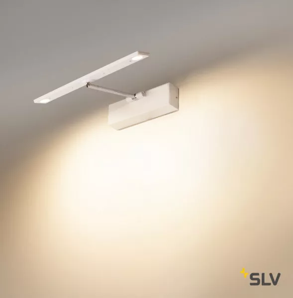 SLV Retrato LED Wandaufbauleuchte weiß 3000K