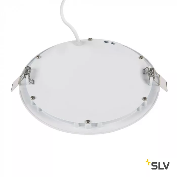 SLV Senser 18 LED Deckeneinbauleuchte rund weiß 3000K