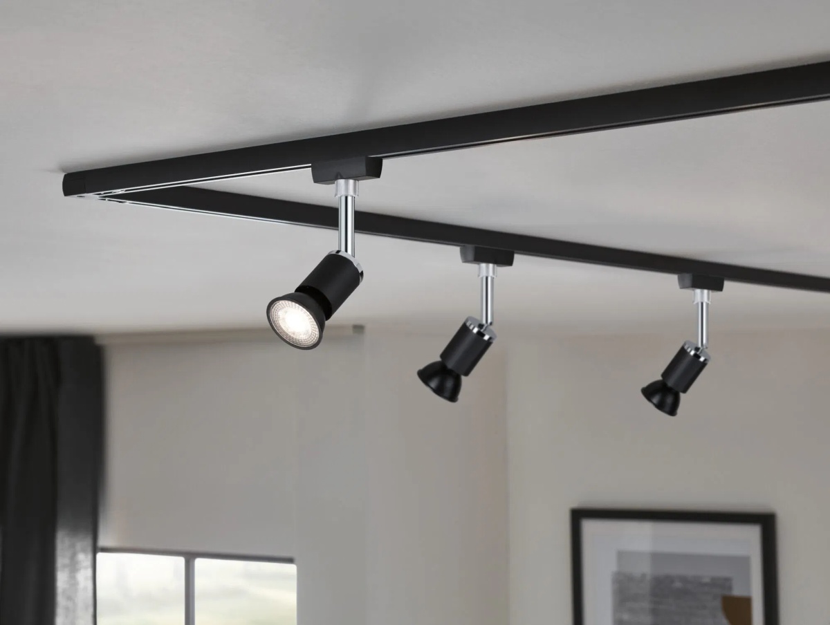 Paulmann LED Reflektor GU10 460lm 7W 2700K dimmbar Schwarz matt