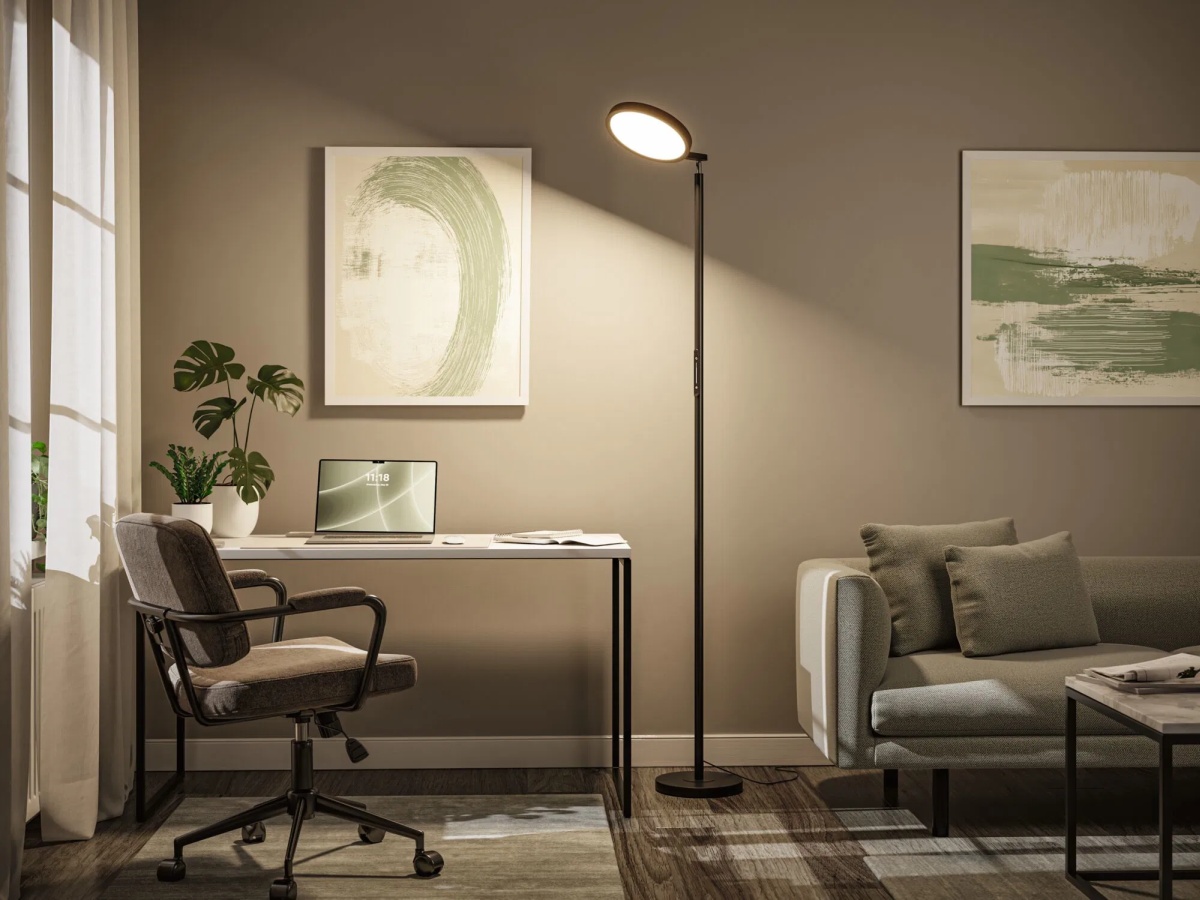 Paulmann Caneta LED-Stehleuchte mit Tunable White und verstellbarem Leuchtenkopf