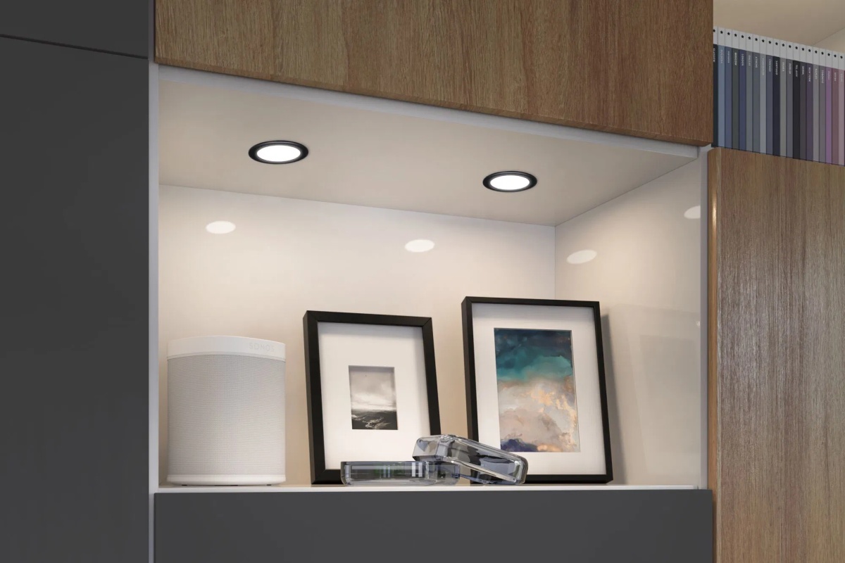 Paulmann LED M�beleinbauleuchten 3er-Set rund