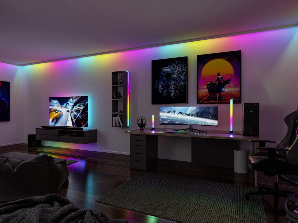 Paulmann EntertainLED Dynamic RGB Komplettset 5 m f�r Gaming und Ambientelicht