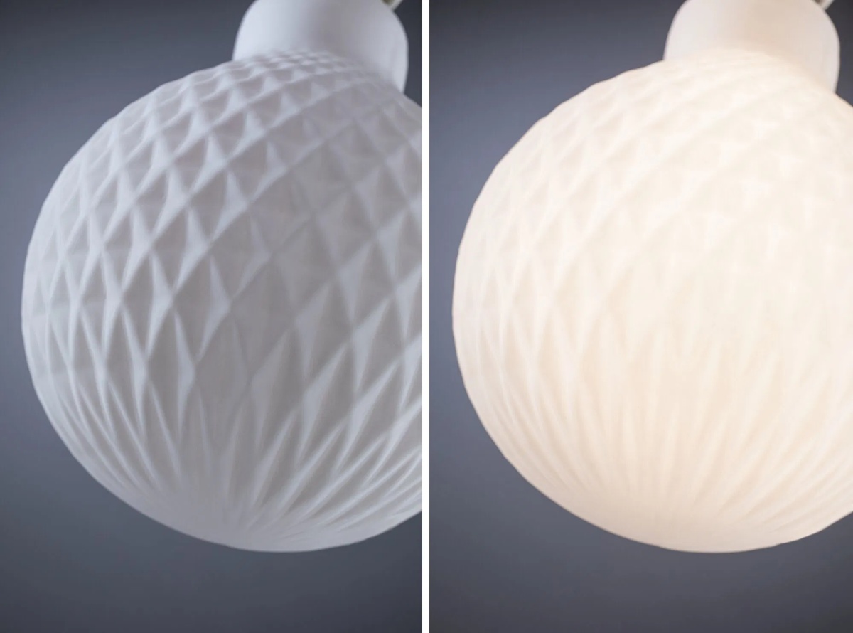 Paulmann White Lampion Filament 230V LED Globe G125 E27 400lm 4,3W 3000K dimmbar Wei�