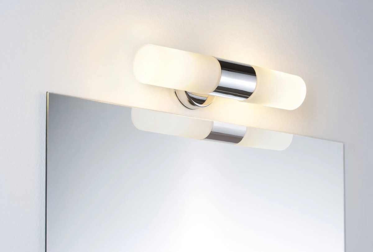 Paulmann Lenia Spiegelleuchte mit E14-Fassungen und IP44