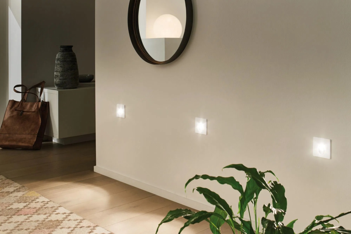Paulmann Wall LED-Wandeinbauleuchte f�r Flur und Treppe