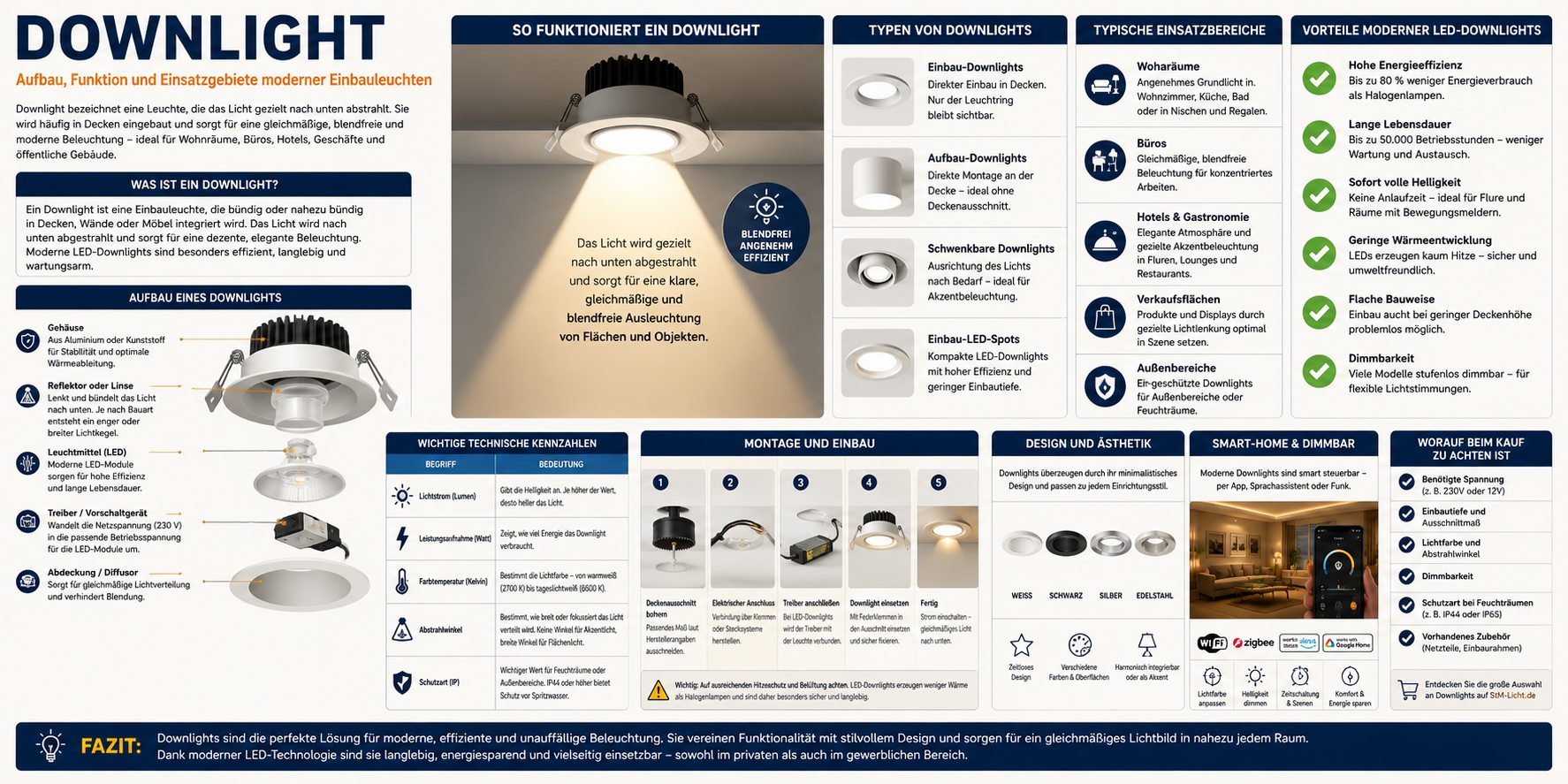 Erkl�rung Downlight