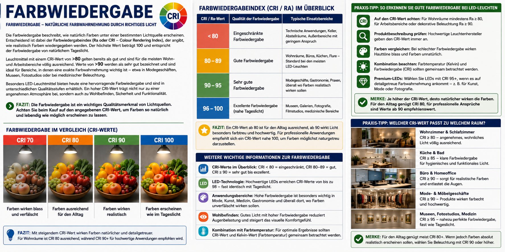 Farbwiedergabe