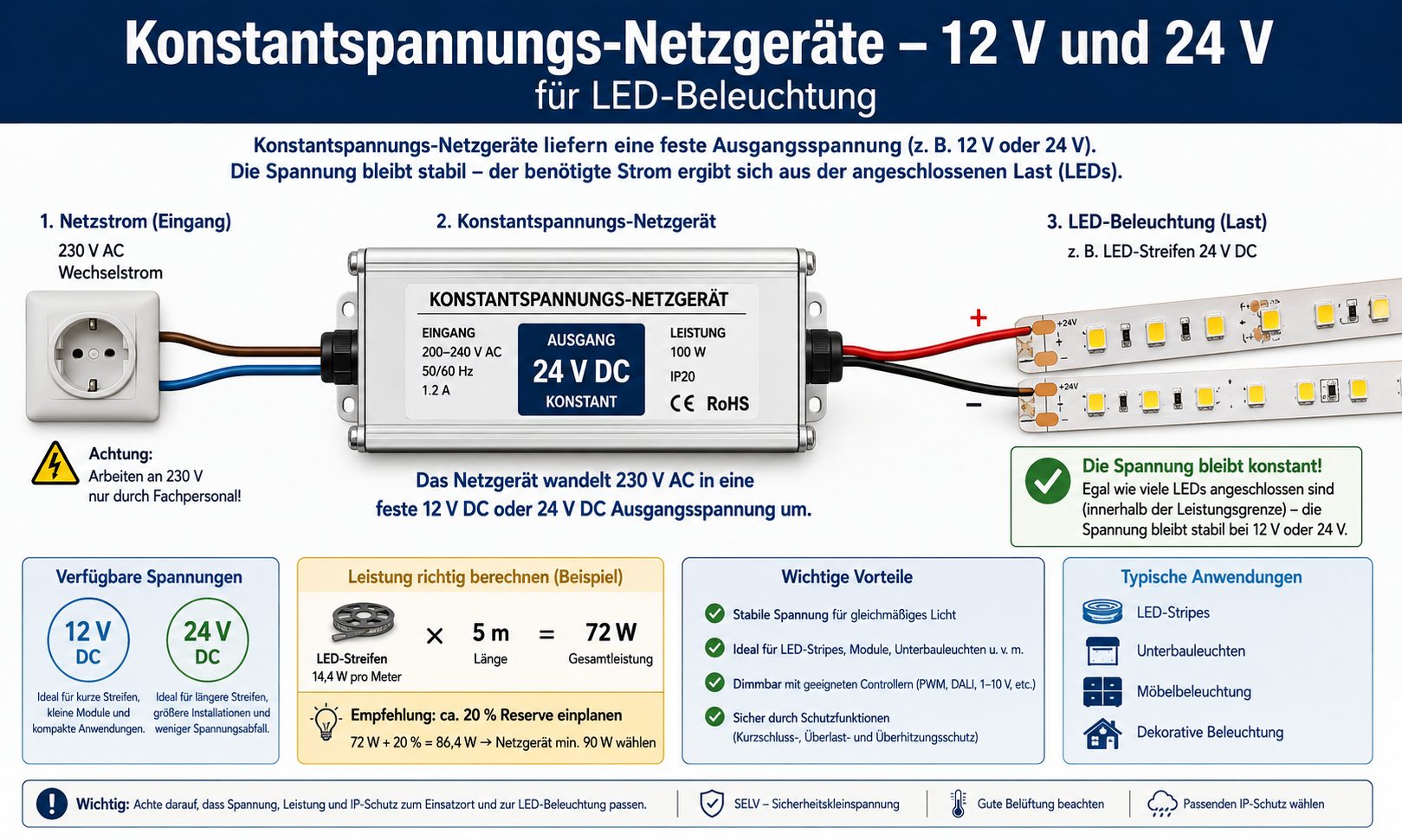 Konstantspannungs-Netzger�te