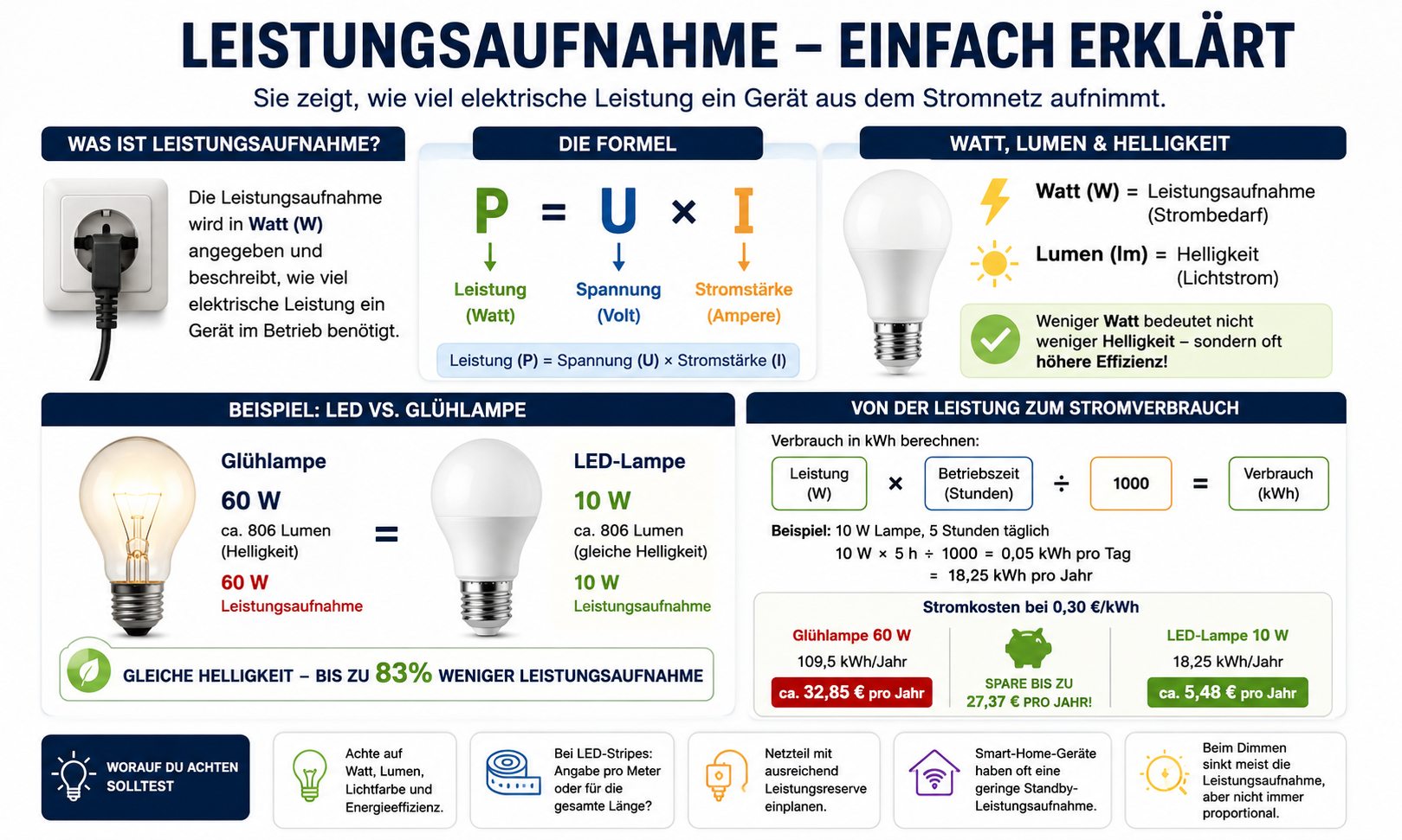 Leistungsaufnahme