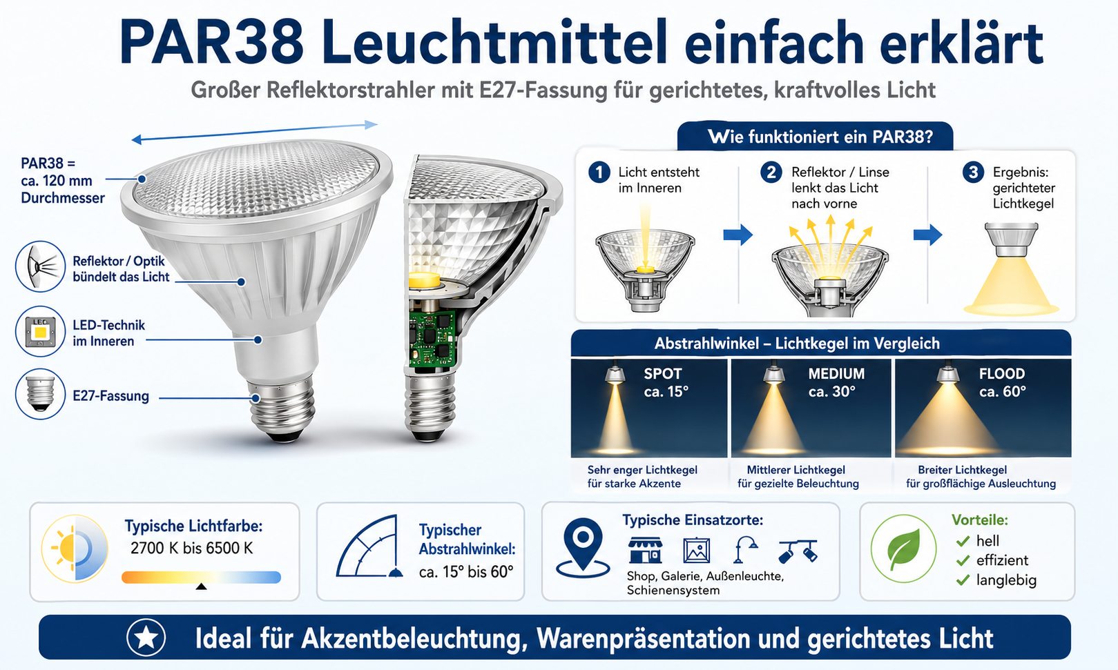 PAR38 Leuchtmittel