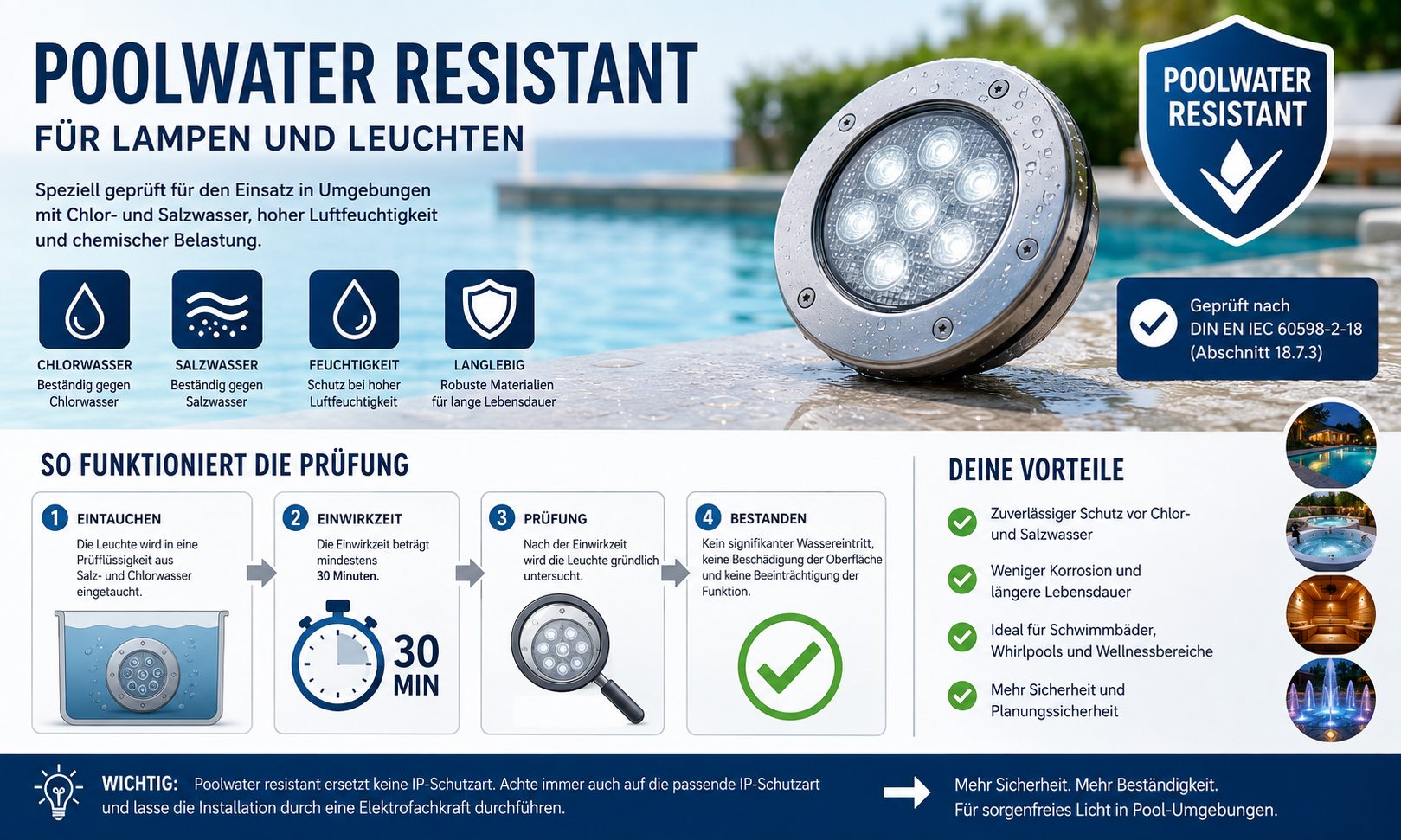 Poolwater resistant