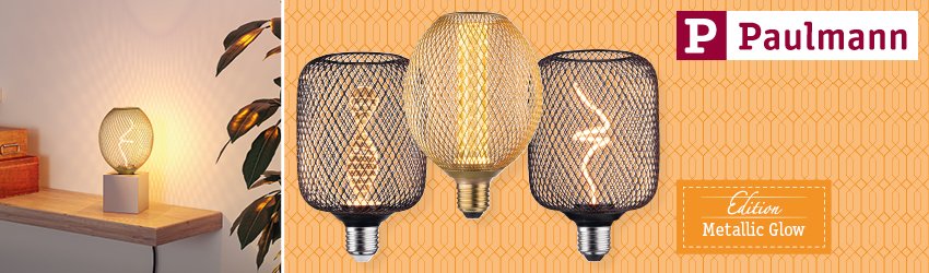 Paulmann Leuchtmittel Metallic Glow