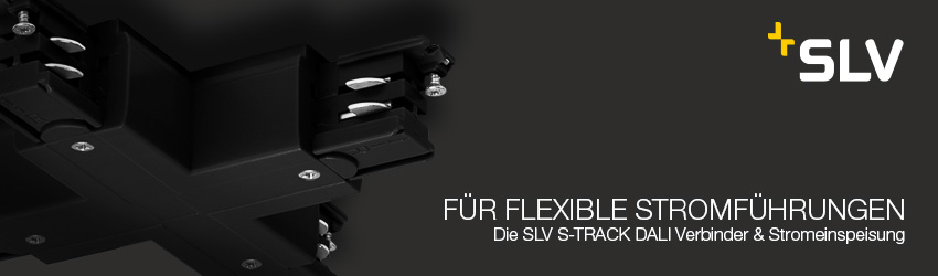 SLV S-TRACK DALI Verbinder & Stromeinspeisung