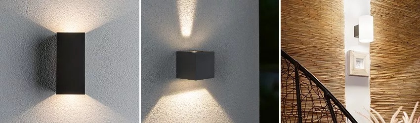 Wandleuchten aus Aluminium