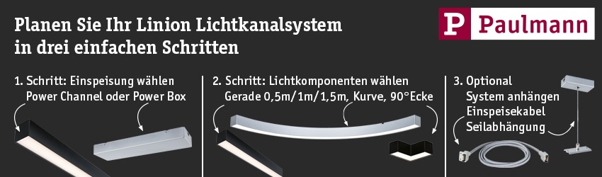 Paulmann Linion Lichtkanalsystem