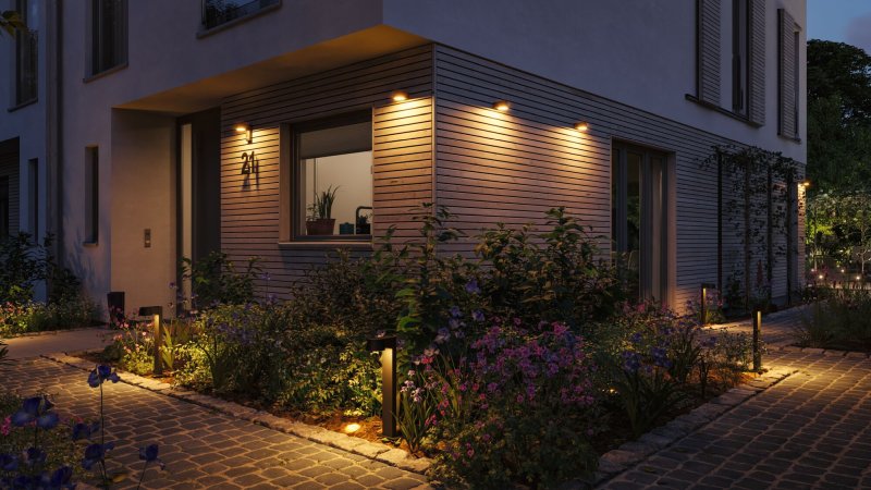 Insektenfreundliches Licht im Garten 