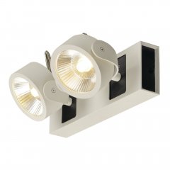 SLV Kalu Wand- und Deckenleuchte 2x17W LED 3000K wei� 1000130