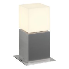 SLV Square Pole 30 E27 Outdoor Stehleuchte Edelstahl 304
