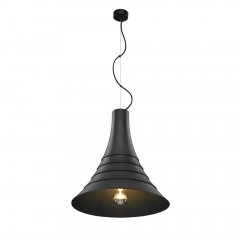 SLV 1000433 Bato 45 PD Pendelleuchte E27 schwarz