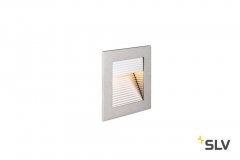 SLV Frame LED 230V Curve Wandeinbauleuchte 2700K grau