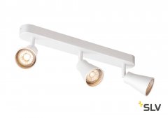 SLV Avo Triple Wand- und Deckenaufbauleuchte QPAR51 wei�