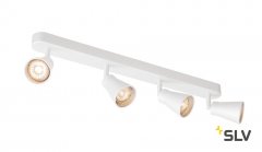 SLV Avo Quad Wand- und Deckenaufbauleuchte QPAR51 wei�