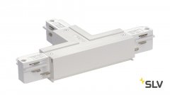 SLV T-Verbinder f�r Eutrac Hochvolt 3Phasen-Aufbauschiene Erde rechts wei�