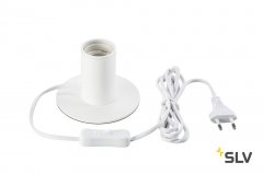 SLV Fitu Tischleuchte wei� E27 max. 10W
