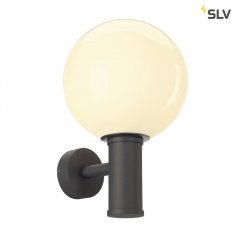 SLV Gloo Pure Outdoor Wandaufbauleuchte E27 anthrazit IP44