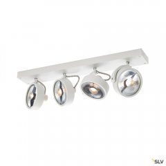 SLV Kalu Wand- und Deckenleuchte quad QPAR111 wei�