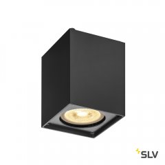 SLV Altra Dice Deckenaufbauleuchte QPAR51 schwarz
